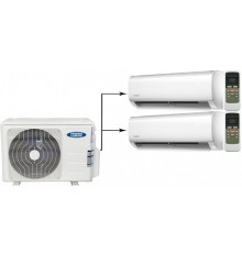 Мульти сплит-система на 2 комнаты General Climate Free Multi GU-M2EA18HN2/GC-MER09HRN1 (WiFi)*2