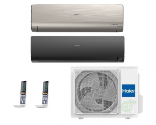 Мульти сплит-система на 2 комнаты Haier Flexis Super Match 2U40S2SM1FA/AS25S2SF2FA-G/AS35S2SF2FA-B