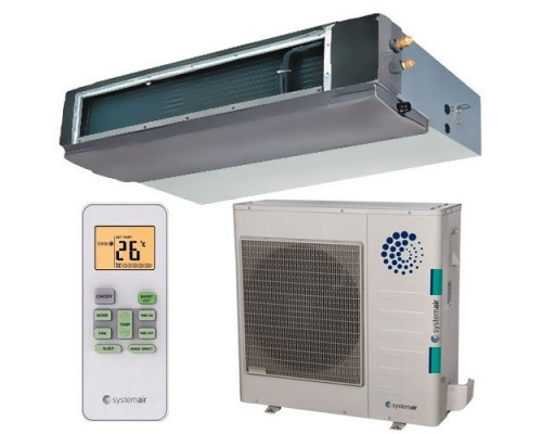 Канальный кондиционер Systemair SYSPLIT DUCT 24 HP Q  N