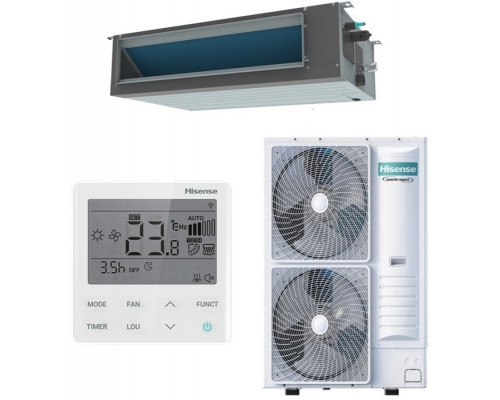 Канальный кондиционер Hisense Heavy EU AUD-85UX4RPH8/AUW-85U6RZ8
