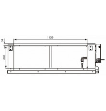 Канальный кондиционер Excon CR-01-2223