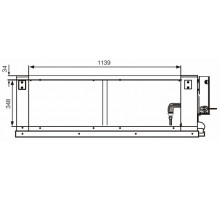 Канальный кондиционер Excon CR-01-2823