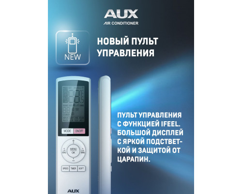 Настенный внутренний блок мульти сплит-системы AUX AMWM-H09/4R2(BA)