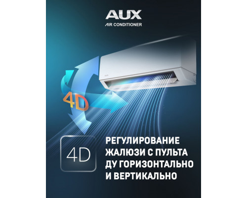 Настенный внутренний блок мульти сплит-системы AUX AMWM-H12/4R2(CC) (R32)