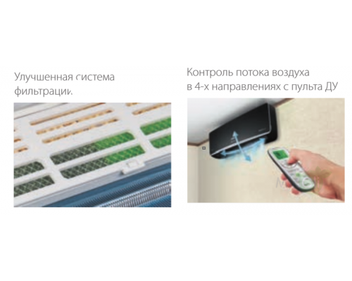Настенный внутренний блок мульти сплит-системы Ballu BSUI-FM/in-12HN8/EU_BL