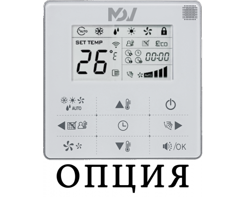 Кассетный фанкойл до 8 кВт Mdv MDKA-V600R/MDV-MBQ4-02C