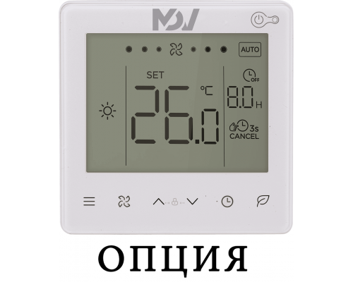 Канальный фанкойл до 3.5 кВт Mdv MDKT3-03H