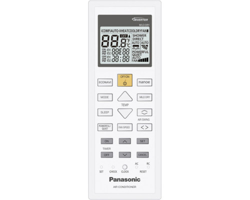 Кондиционер Panasonic Design silver CS-XZ25TKEW/CU-Z25TKE