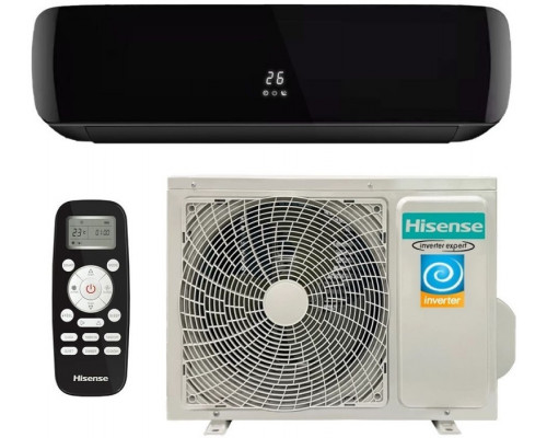 Кондиционер Hisense Black Crystal Super AS-10UW4RVETG01(B) WI-FI