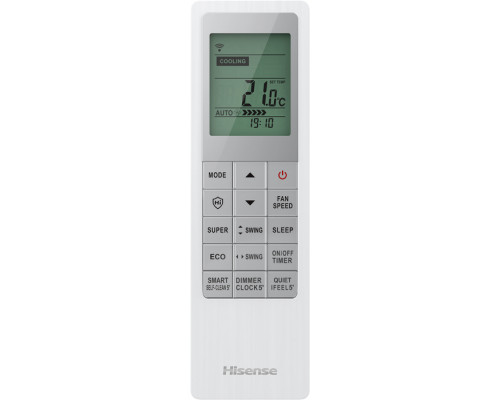 Кондиционер Hisense Silver Crystal Super AS-10UW4RVETG01(S) WI-FI