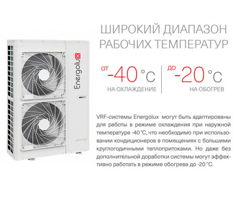Наружный блок VRF системы Energolux SMZ3U54V2AI (3 фазы)