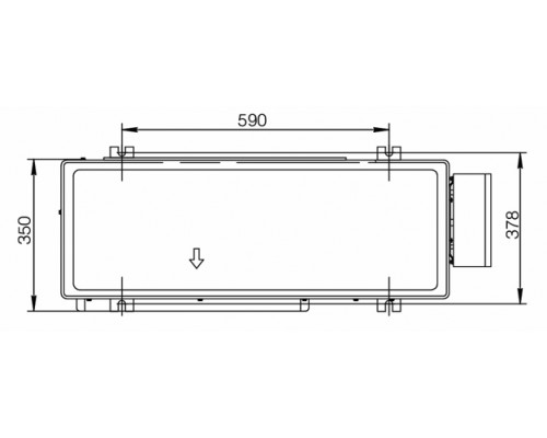 Напольно-потолочный кондиционер Excon CR-01-1422